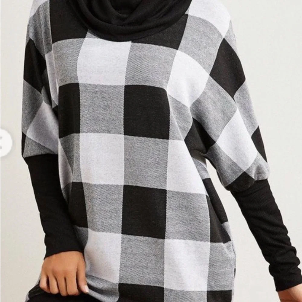 NWT 3X Suzanne Betro Cowl Neck Tunic - Picture 5 of 5